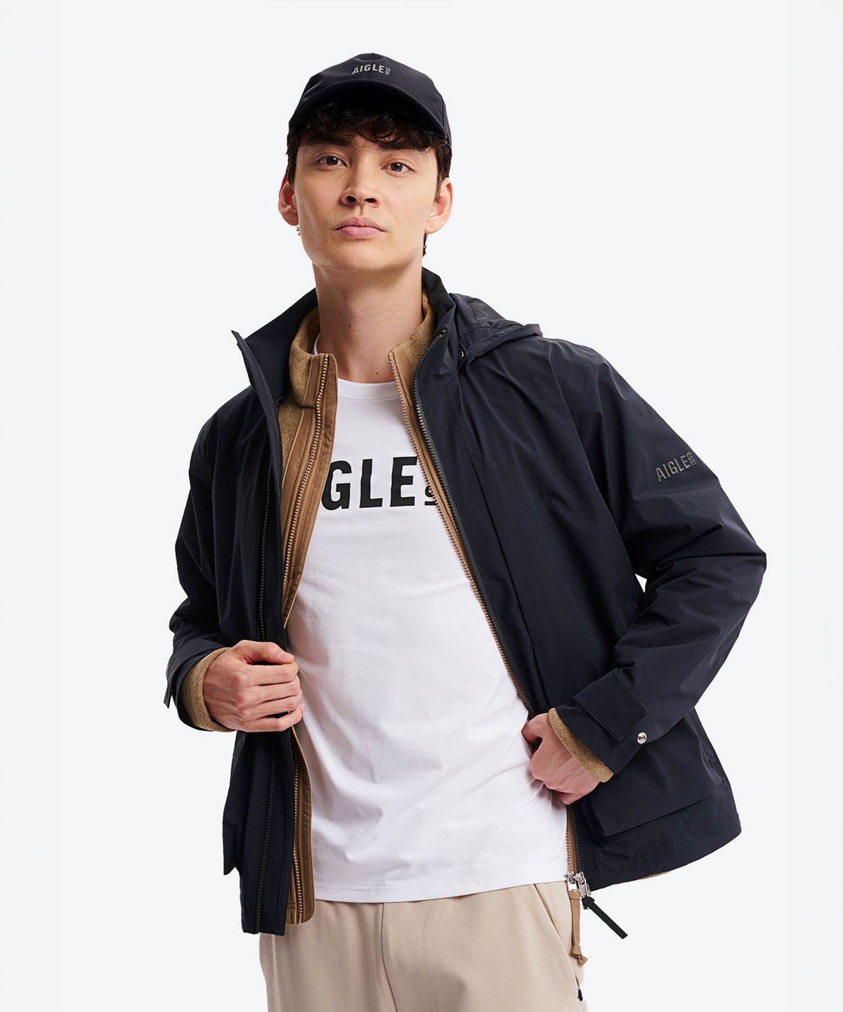 에이글(Aigle) 남성 MTD 자켓 AAW25MOUT008NOI
