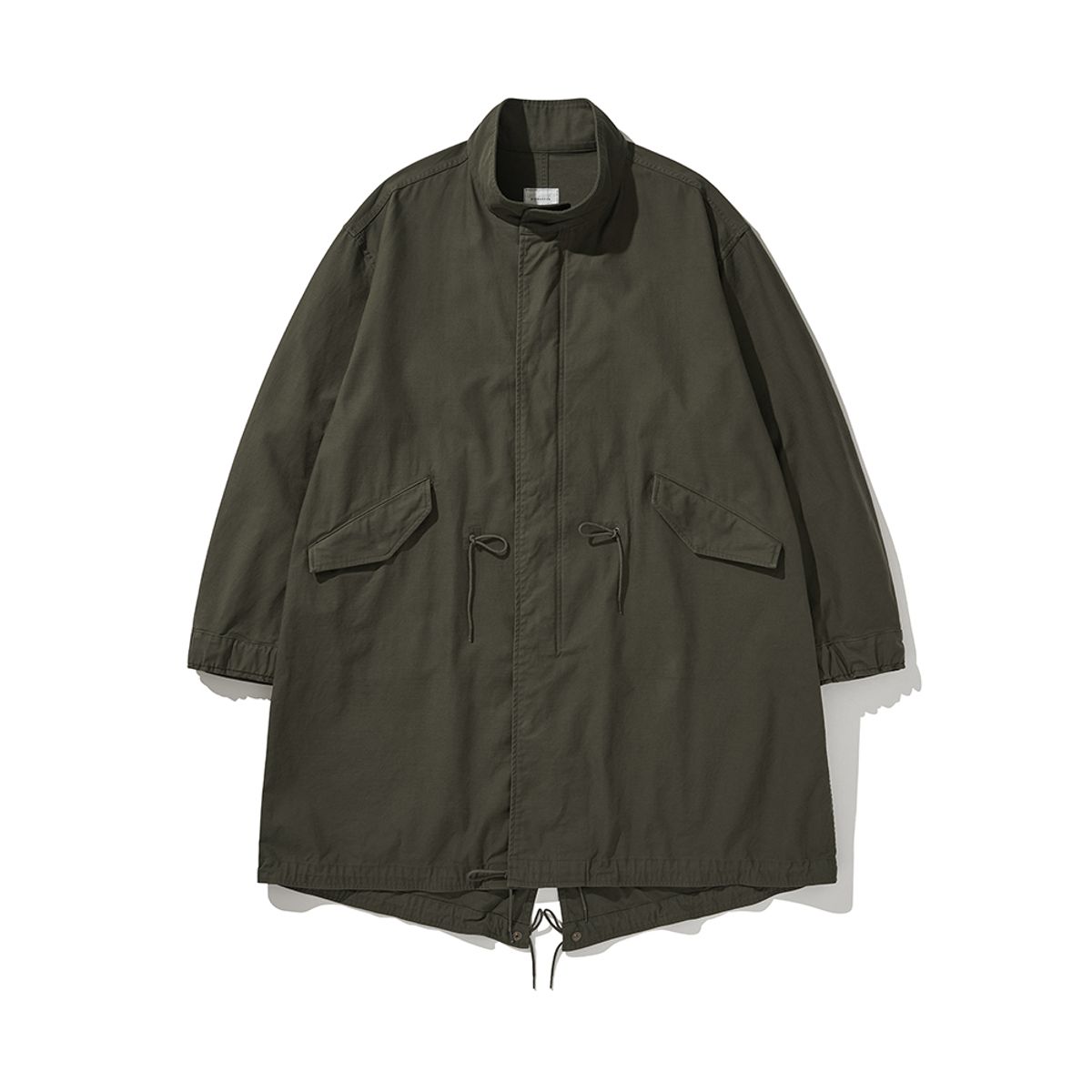 히즈핸더(HISHANDER) BACKSATIN MODS PARKA OLIVE