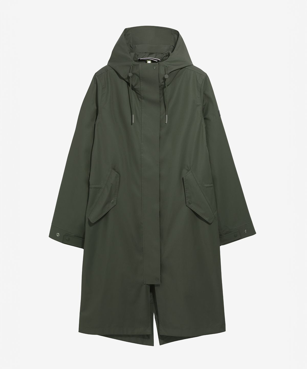 에이글(Aigle) 여성 피시테일 MTD 롱 파카 AIW25WOUT004AVO