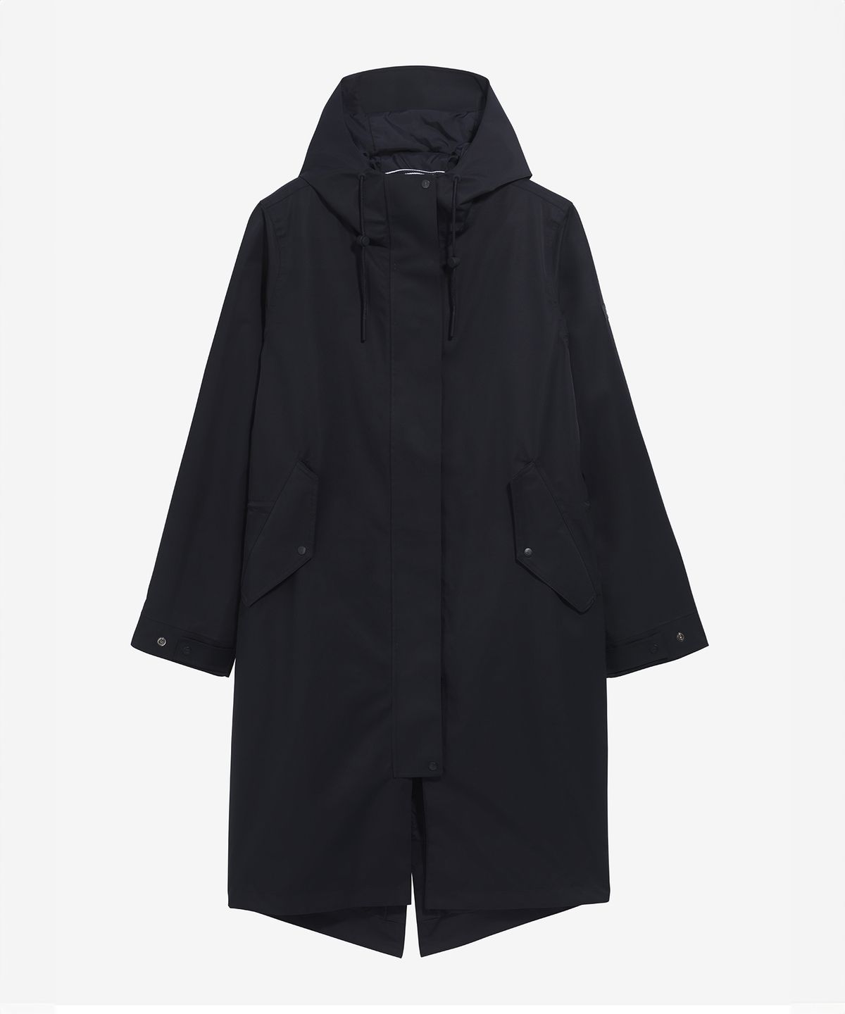 에이글(Aigle) 여성 피시테일 MTD 롱 파카 AIW25WOUT004NOI