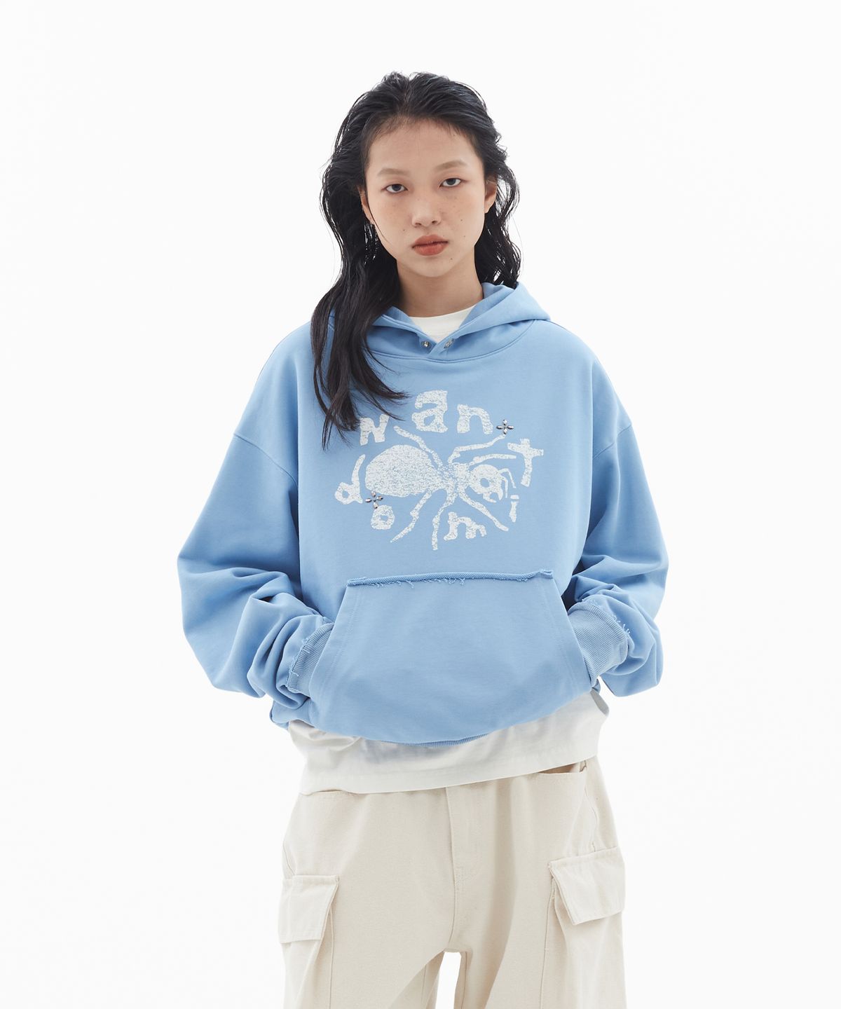 도미넌트(DOMINANT) Ant Hoodie_Sky Blue
