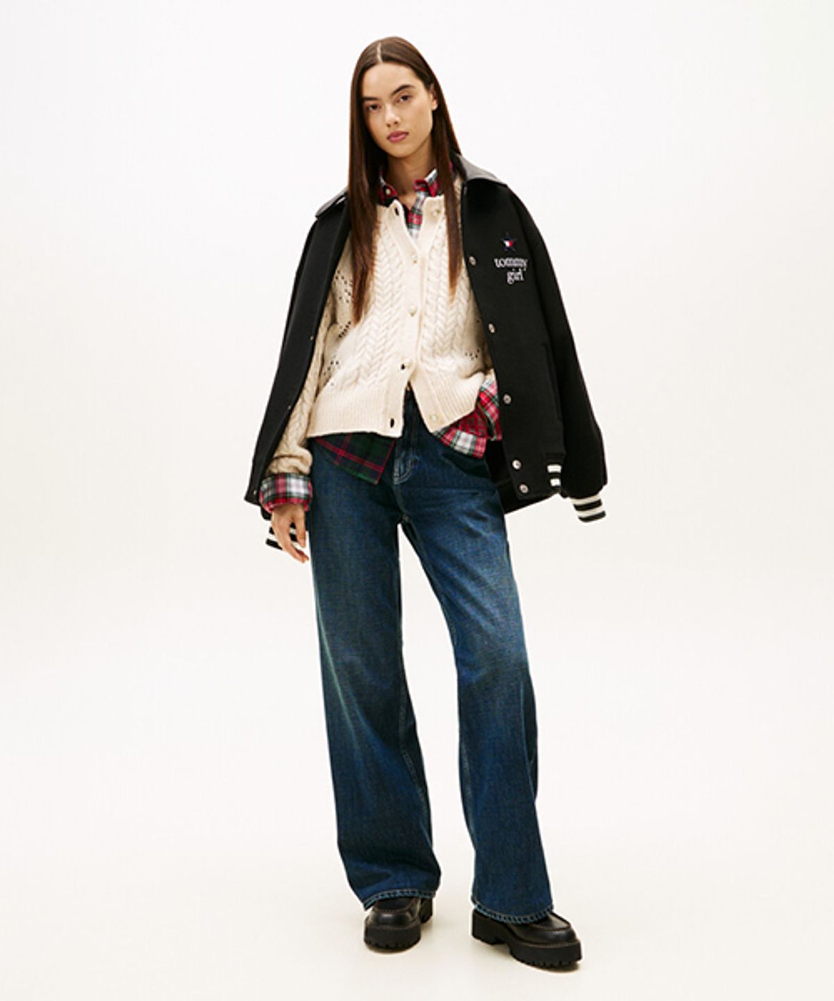 타미진스(TOMMY JEANS) 릴랙스 핏 데님 팬츠 (T32G0NEW72TWT11CE)