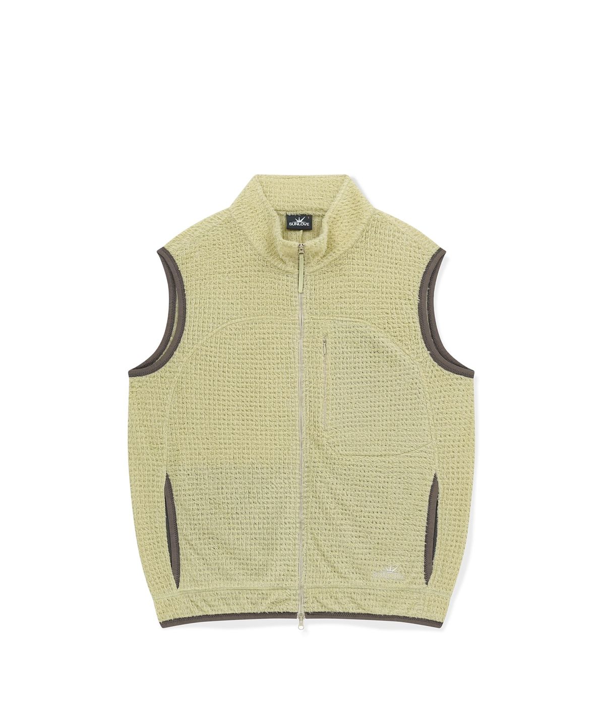 썬러브투어(SUNLOVETOUR) Polartec® Alpha® Zip Up Vest Beige
