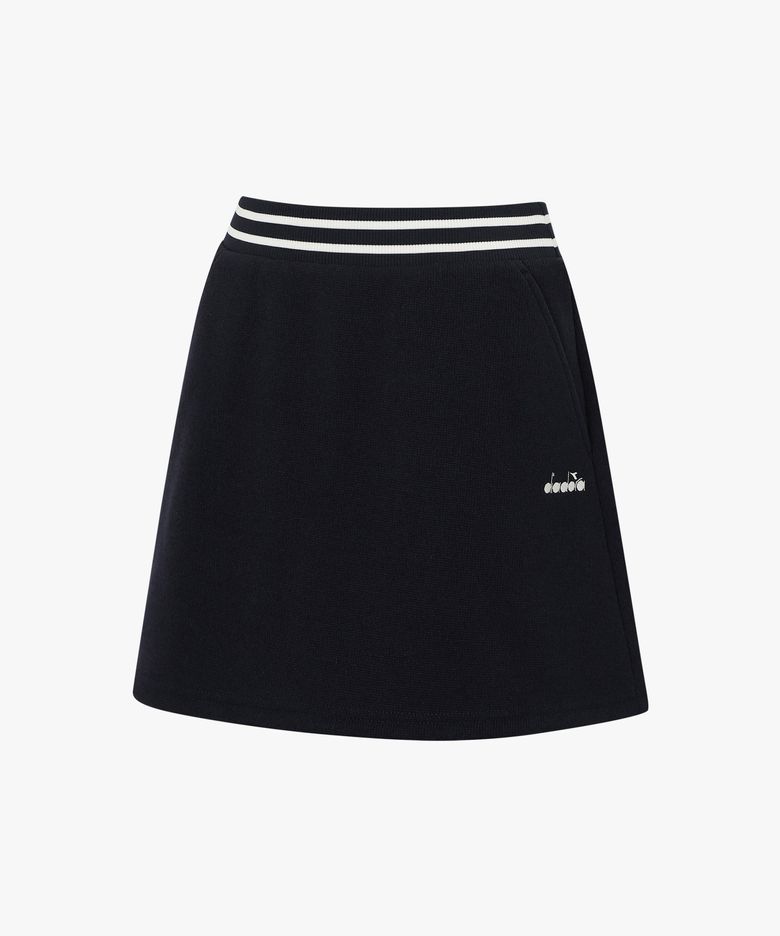 브러쉬드 코지 스커트 NAVY