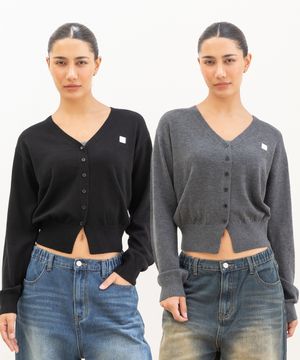 스탠다드 브이넥 가디건 [6COLOR]