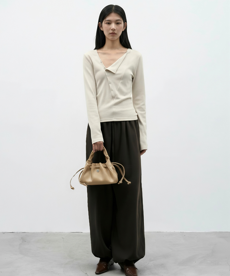 Mini Dumpling Bag - Khaki