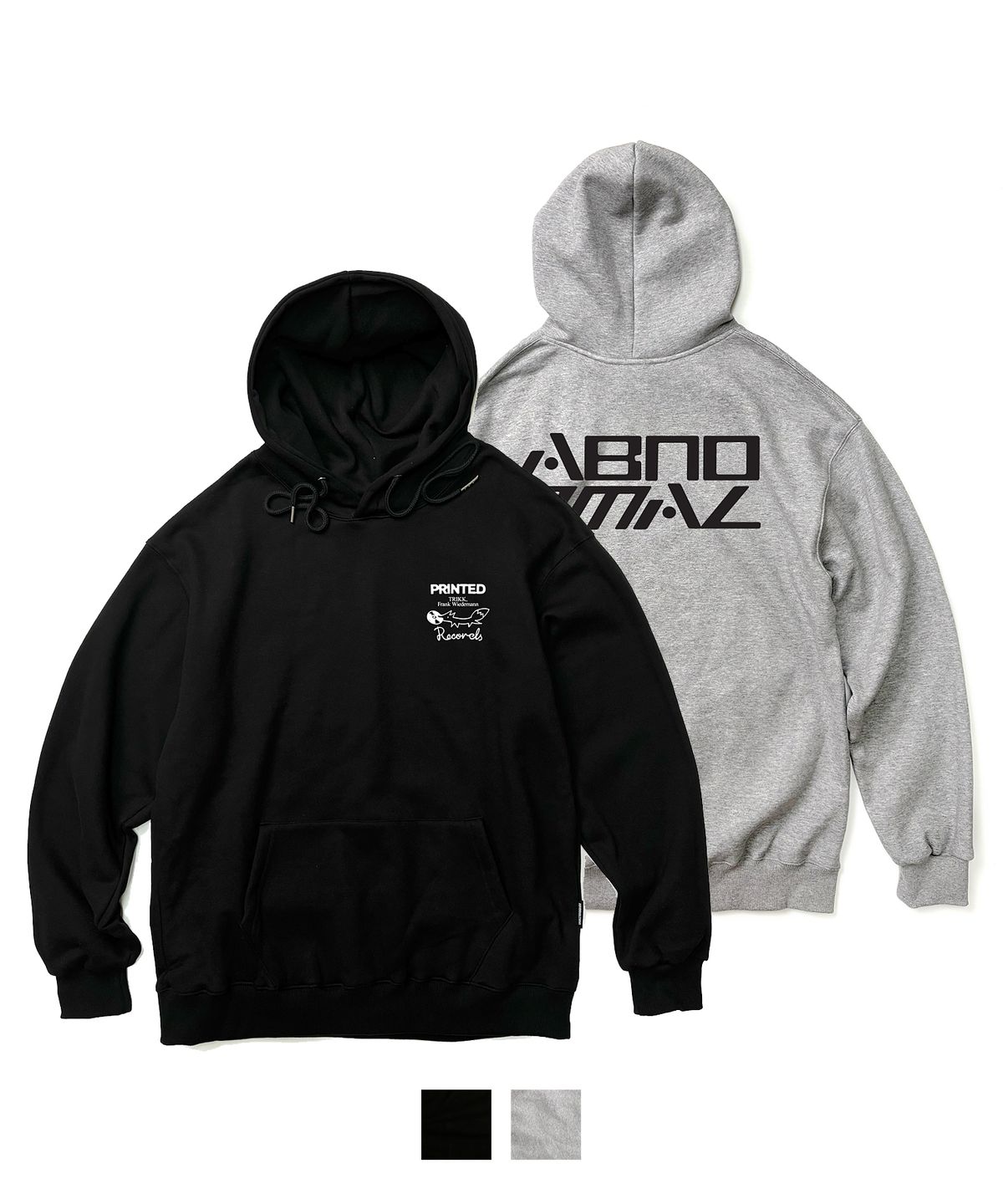 앱놀머씽(ABNORMALTHING) PTD 루즈핏 후드 2컬러