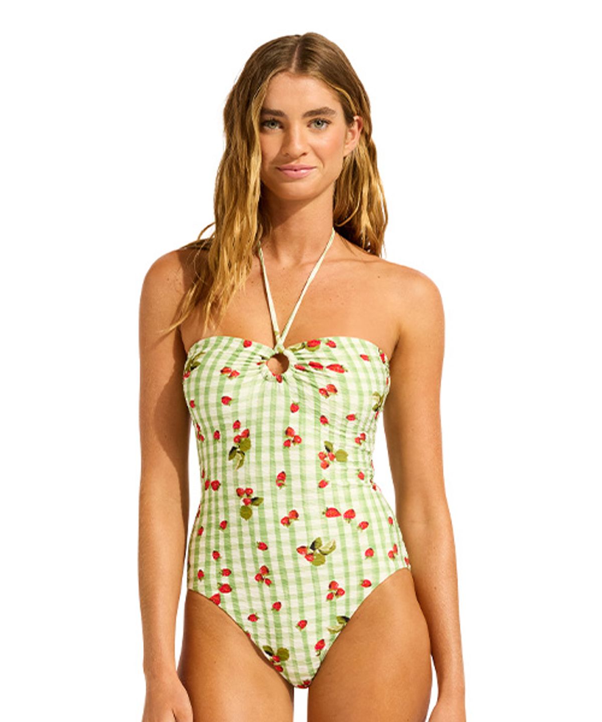 씨폴리(SEAFOLLY) BEACH PICNIC 밴드 원피스 (11124-268)