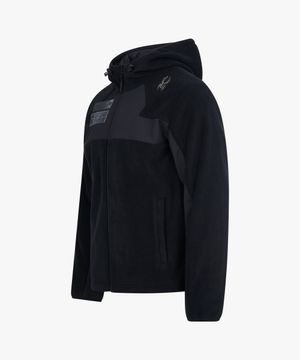 남성 패트롤 플리스 후드 집업 SPKWCNFT304MBLK