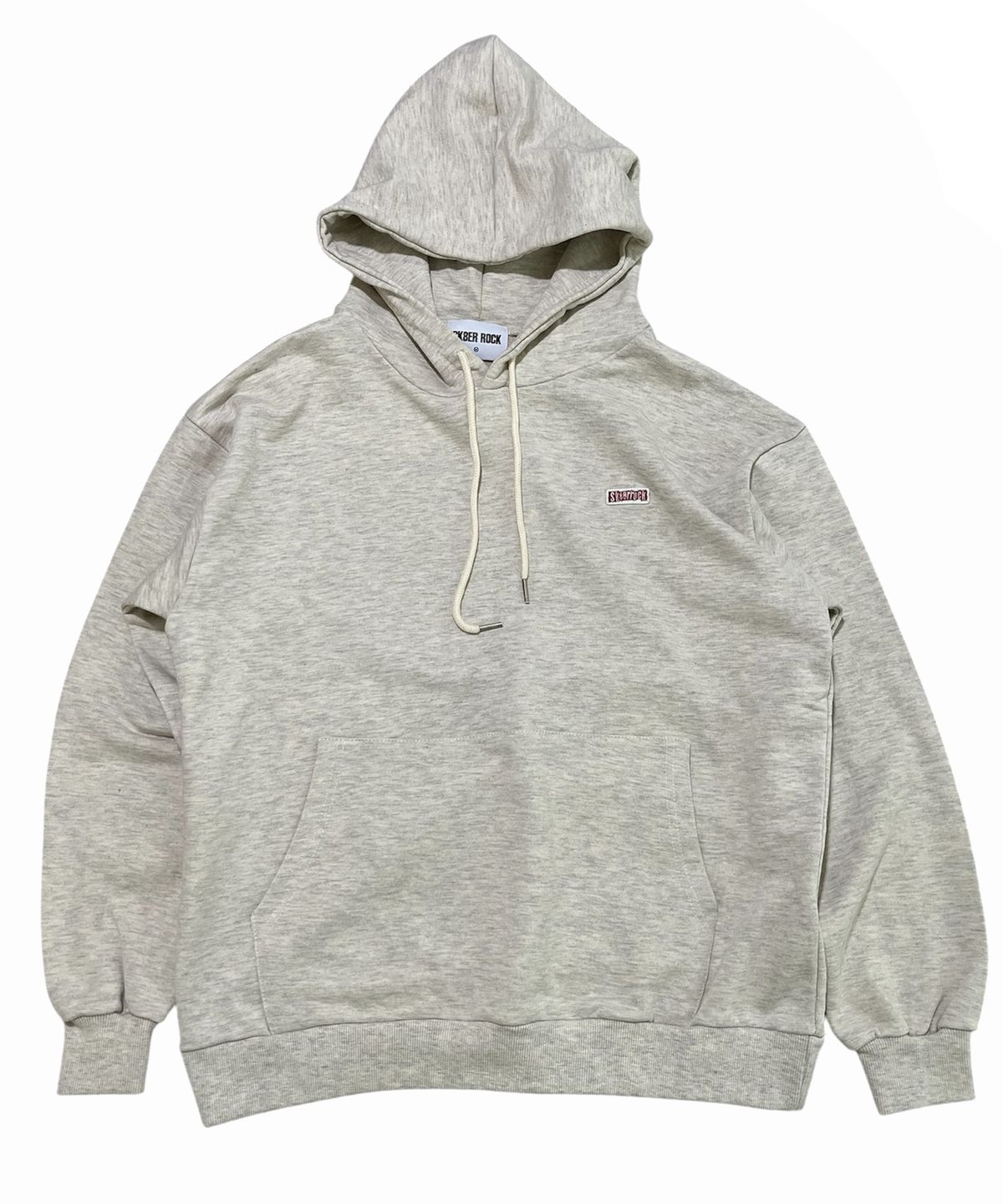 스케이터락(SK8ER ROCK) Small Logo Sweat Hoodie ((oatmeal))
