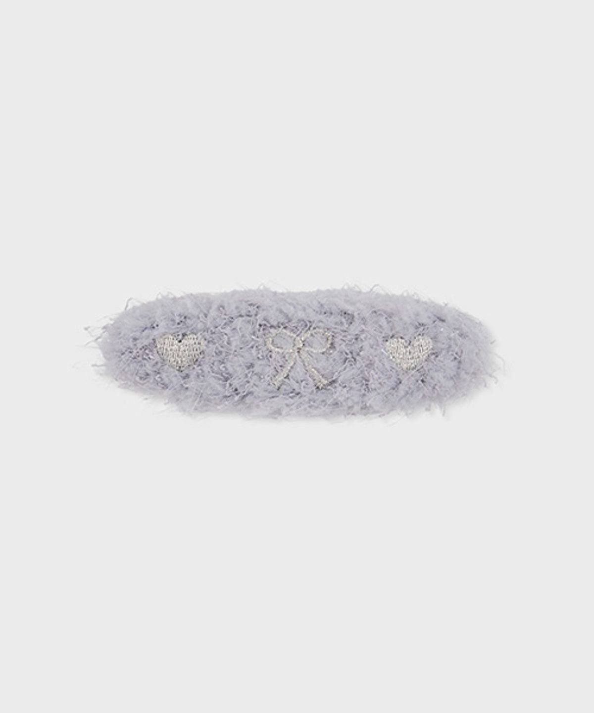 삭스어필(SOCKS APPEAL) hair pin heart silver blue