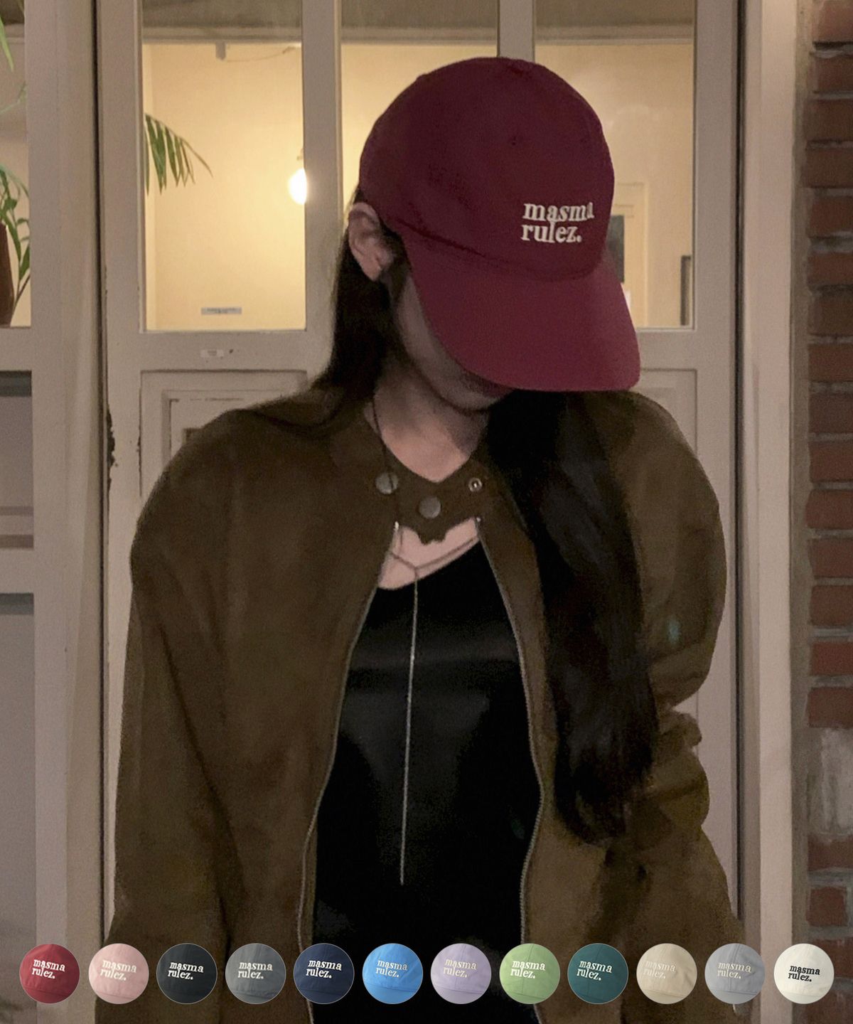 마스마룰즈(MASMARULEZ) [2PACK]_MSMRZ Logo Ball cap_12 Colors