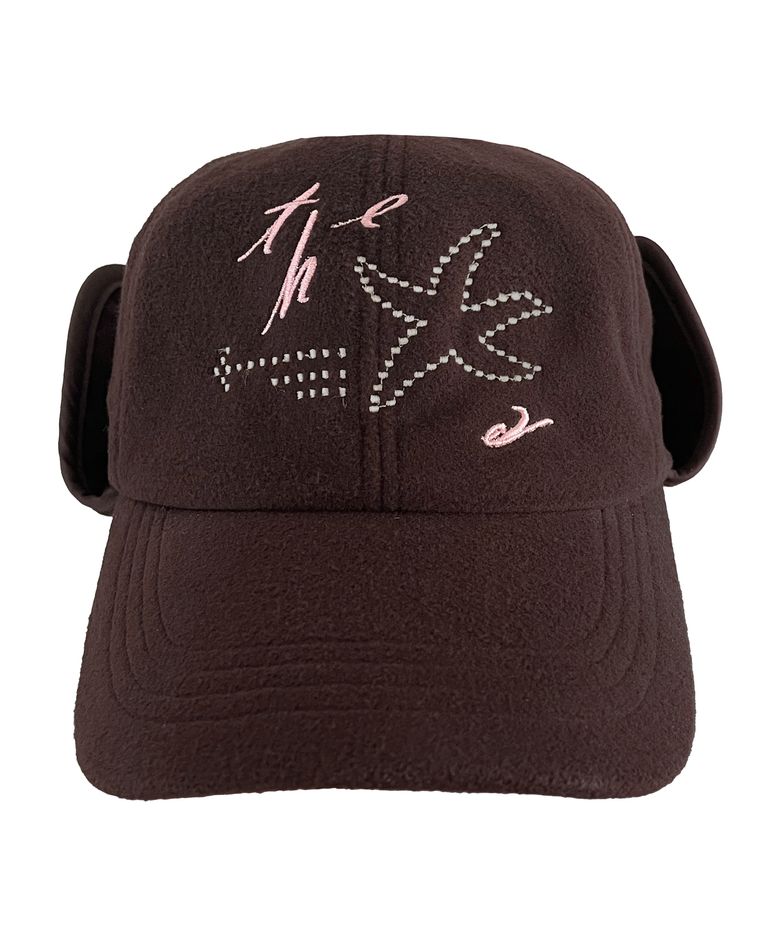 TCM starfish earflap cap (brown)