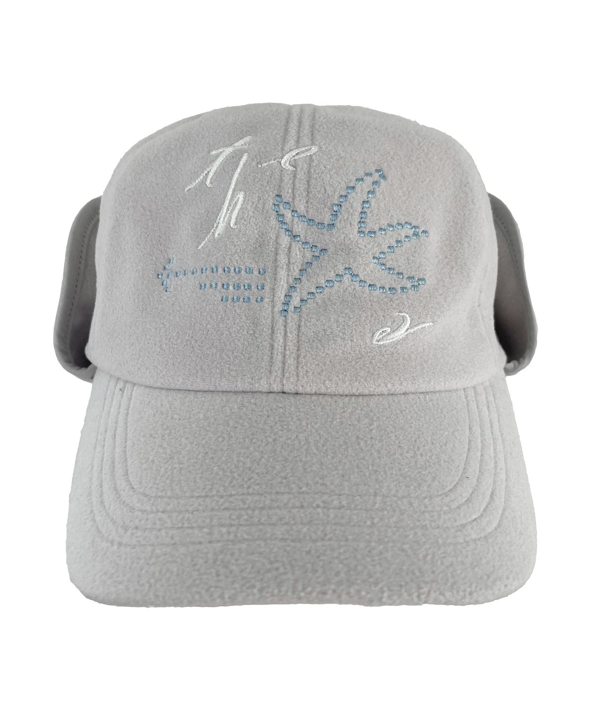 더콜디스트모먼트(THE COLDEST MOMENT) TCM starfish earflap cap (light grey)