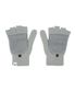TCM stripe twofold mitten glove (grey)