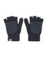 TCM stripe twofold mitten glove (black)