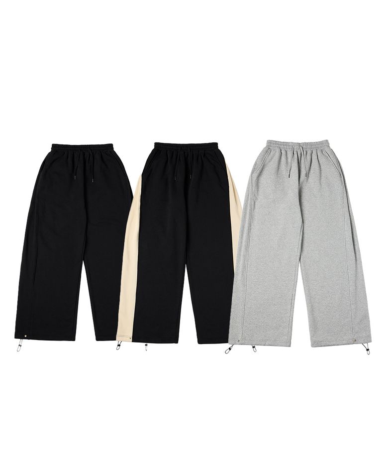 [2PACK] 벌룬핏 버튼 핀턱 와이드 팬츠_3color