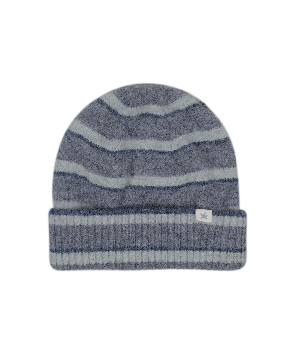더콜디스트모먼트(THE COLDEST MOMENT) TCM mohair stripe beanie (blue)