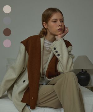 [기프트박스]_버진울 가디건 머플러_4컬러