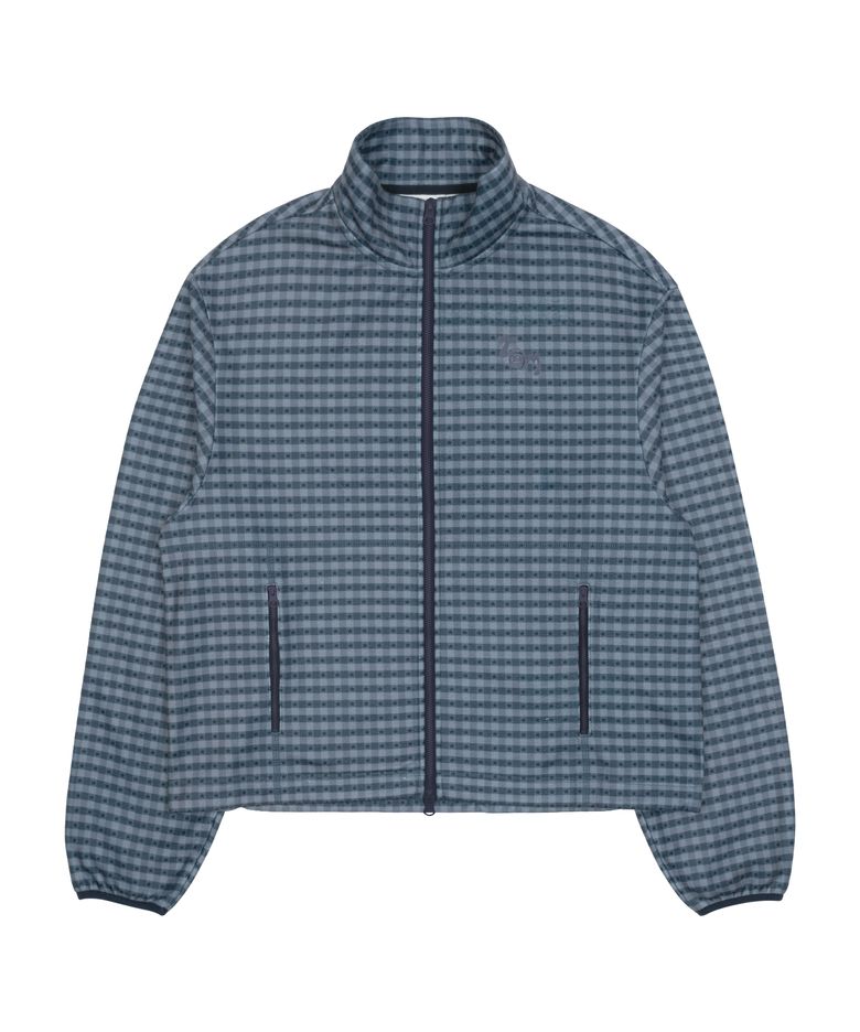 TCM starfish mini check fleece (navy)