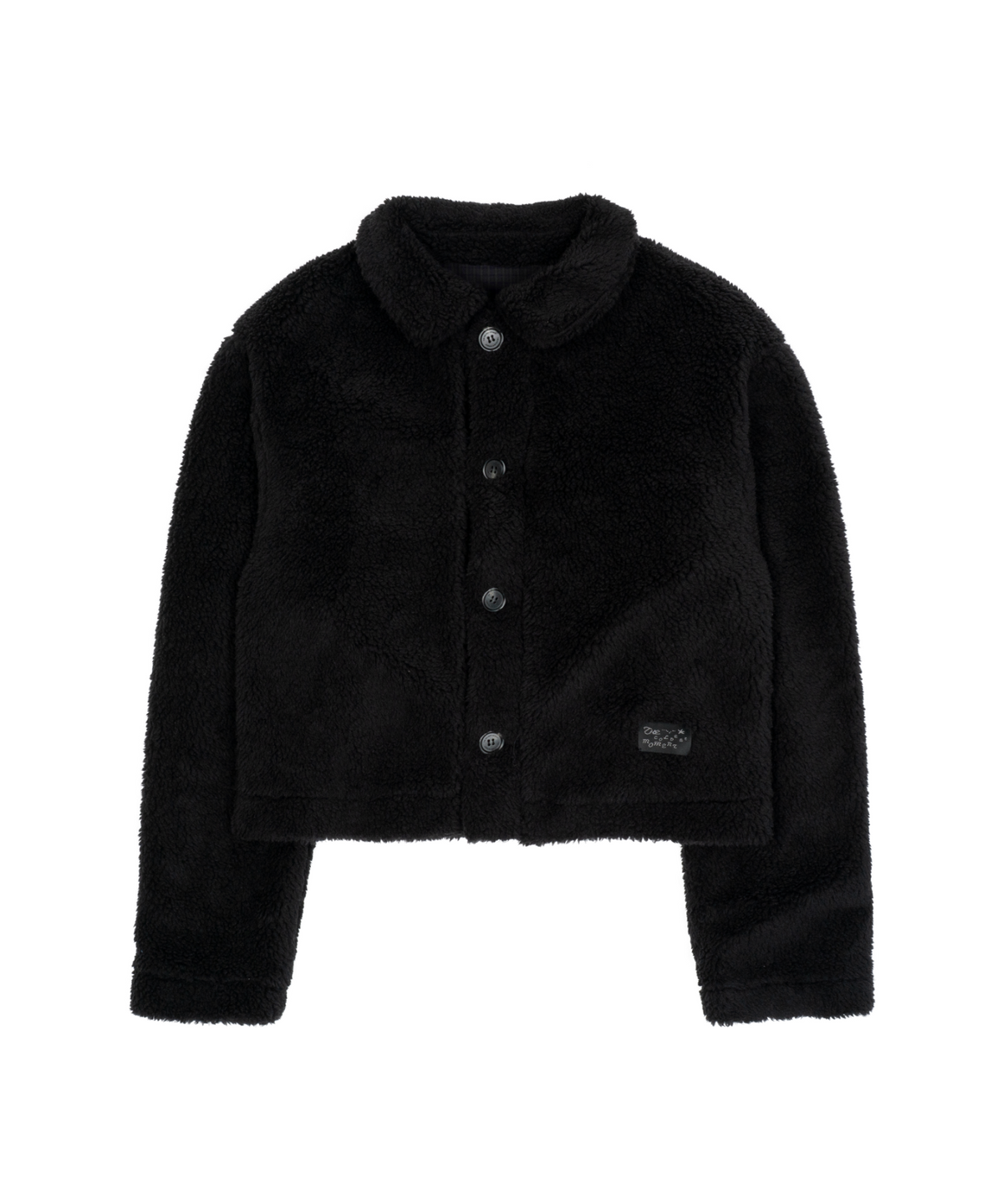 더콜디스트모먼트(THE COLDEST MOMENT) TCM reversible check fur jacket (black)