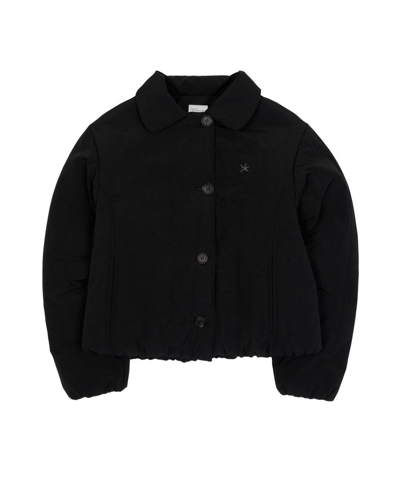 (w) TCM round collar padding (black)