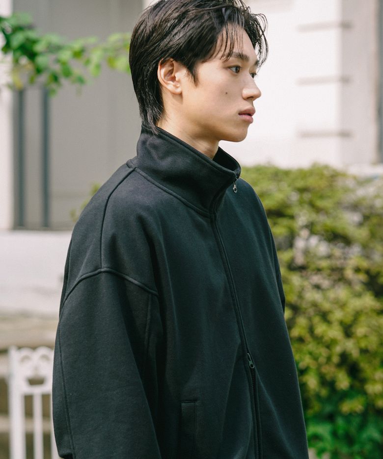 데이브 테리 풀집업 자켓 블랙 SJOT2675