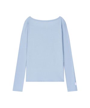 Blue My one scoop neck longsleeve
