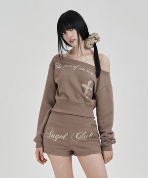 Mocha Angel sweat shirt