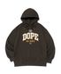 DOPE 오버핏 후드티 (카키)