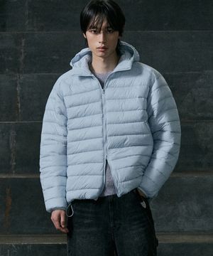 라이트 타입 후드 패딩