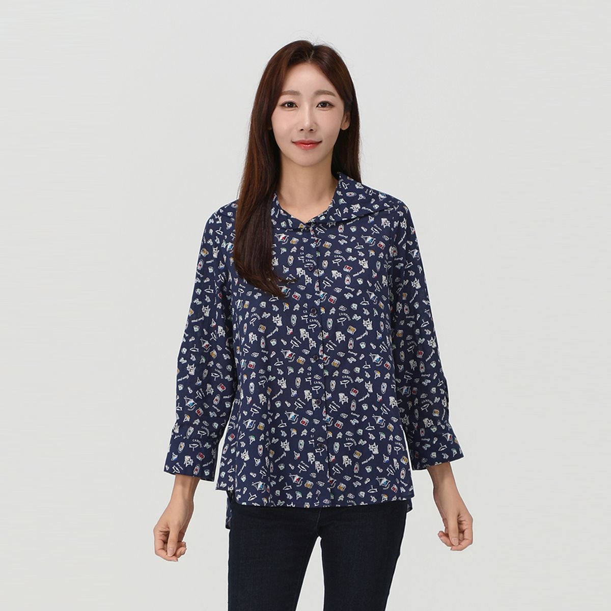 피에이티(PAT) 전판 프린트 셔츠_1J61536