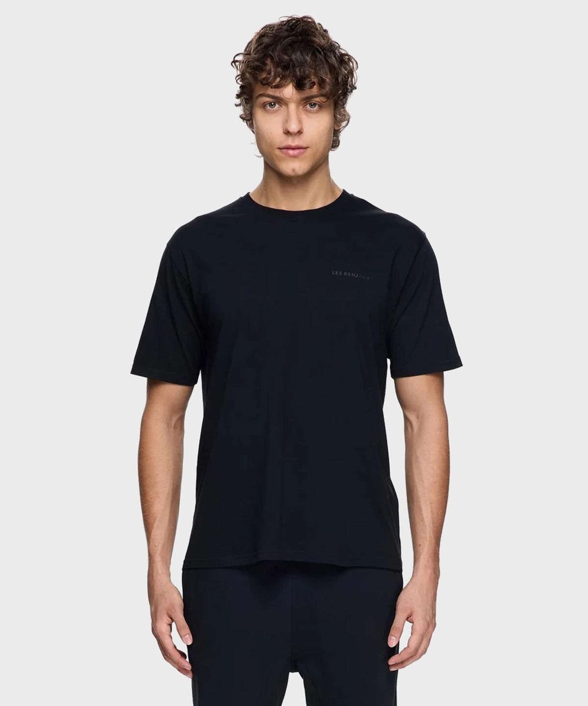 레 벤자민(LES BENJAMINS) (M) 반팔티 407 블랙 SHORT SLEEVE TEE 407 BLACK