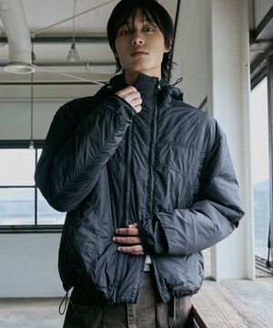 라이트 워머 패디드 쉘자켓 - 블랙