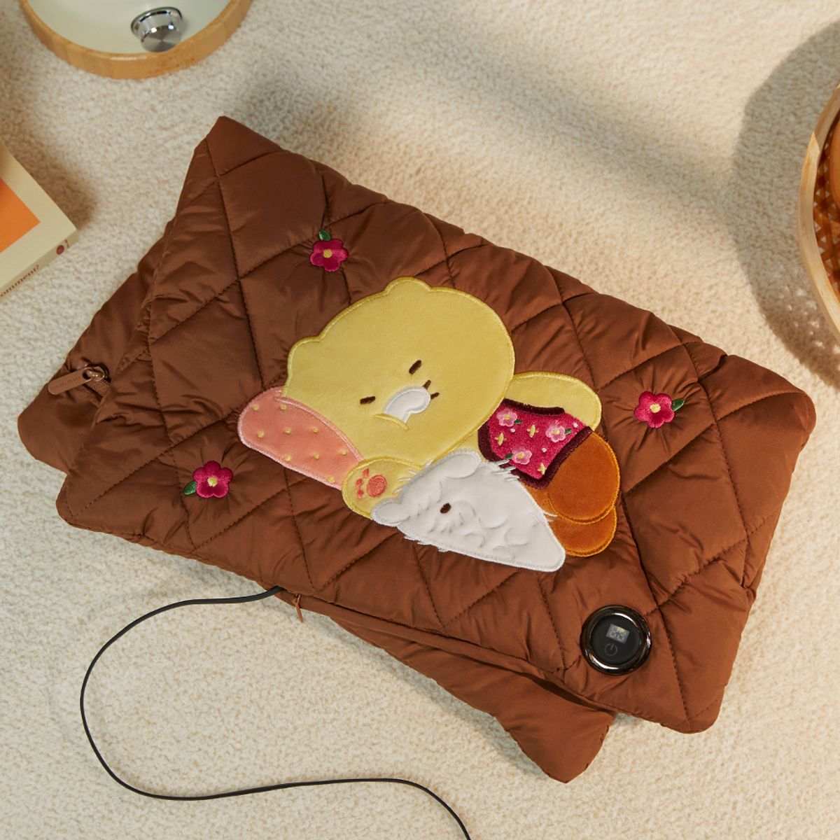 카카오프렌즈(KAKAO FRIENDS) 시골집 온열 패드_춘식이