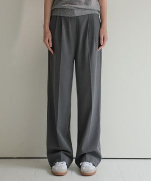 소프트 WOOL 스판 슬랙스