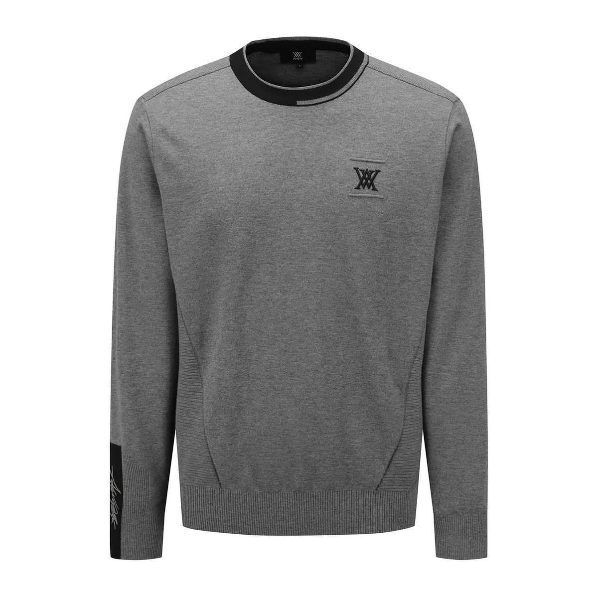 어뉴골프(ANEW GOLF) M TEXTURED MIX PULLOVER_MG