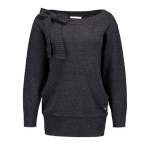 Muffin knit dress (charcoal)