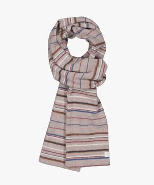 멀티 스트라이프 머플러 (베이지)