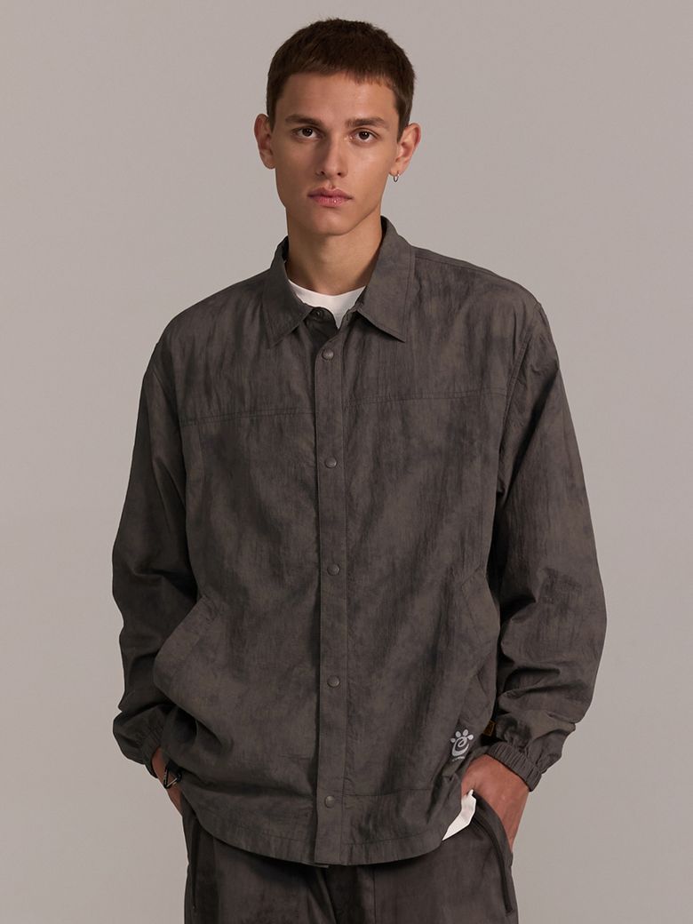 NYLON HIKER SHIRT [CHARCOAL]