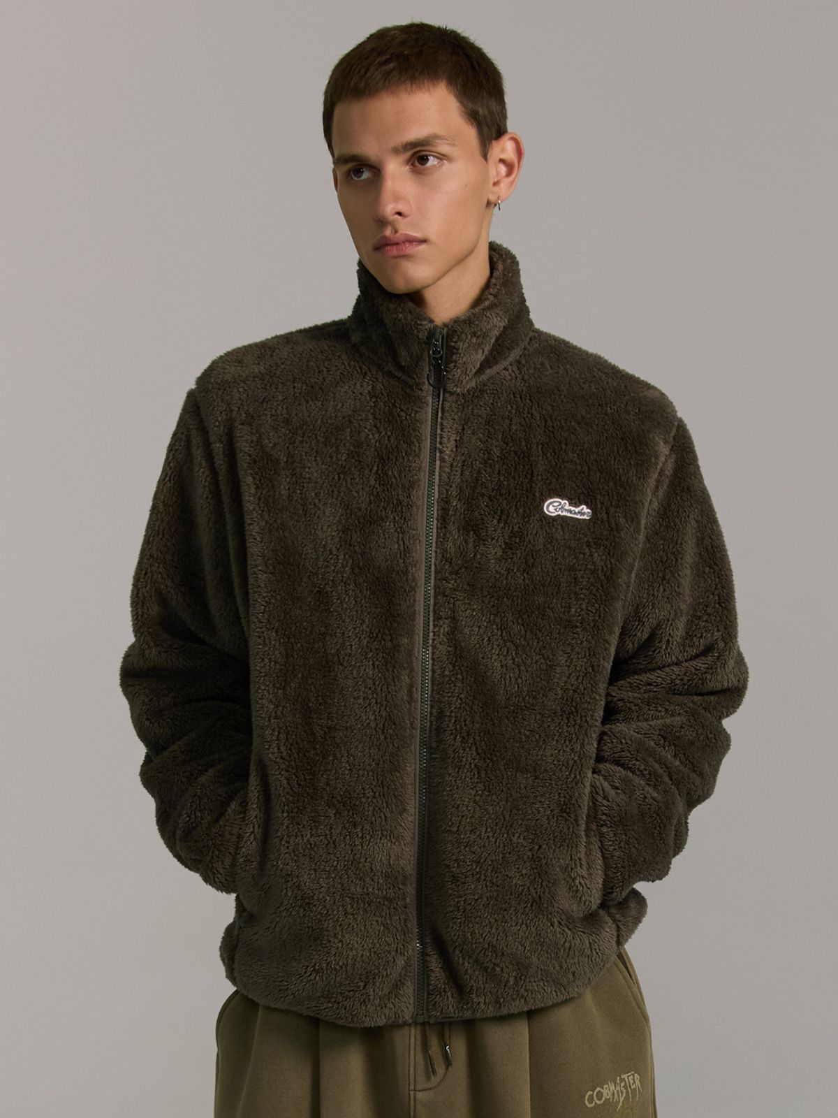 코브마스터(COBMASTER) HIKERS MID LAYER FLEECE JACKET [KHAKI]