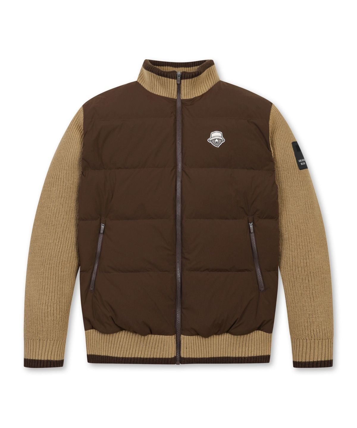 골든베어(GOLDEN BEAR) Knit Hybrid Down Jumper G4UAW25831BRX