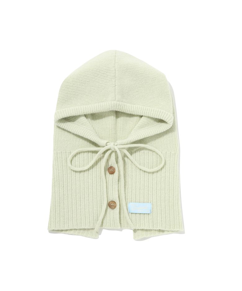 우먼 클로버하트 베이직 바라클라바 (2Color)
