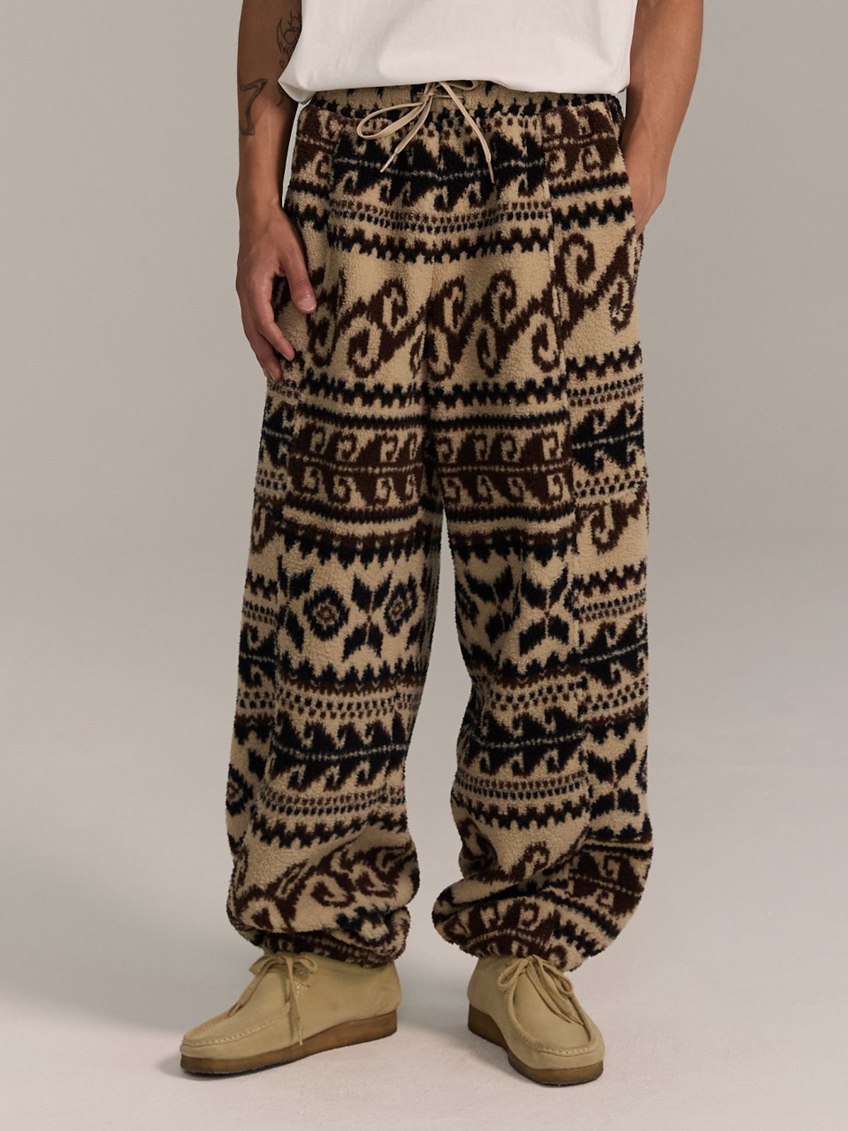 코브마스터(COBMASTER) FLEECE PANTS [BEIGE]