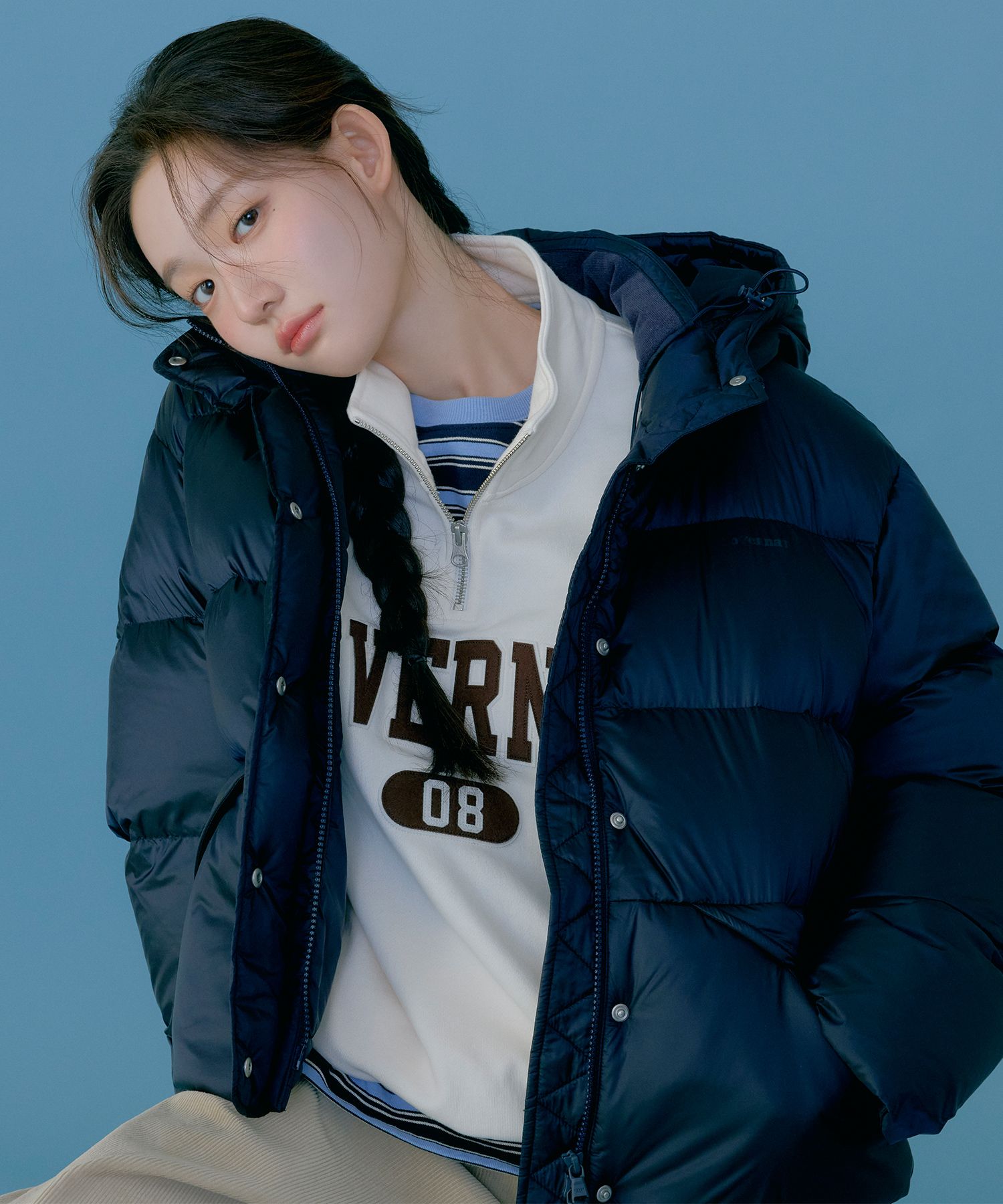 MUSINSA公式 | COVERNAT WOMAN ウィメンズフードダウンジャケット (2