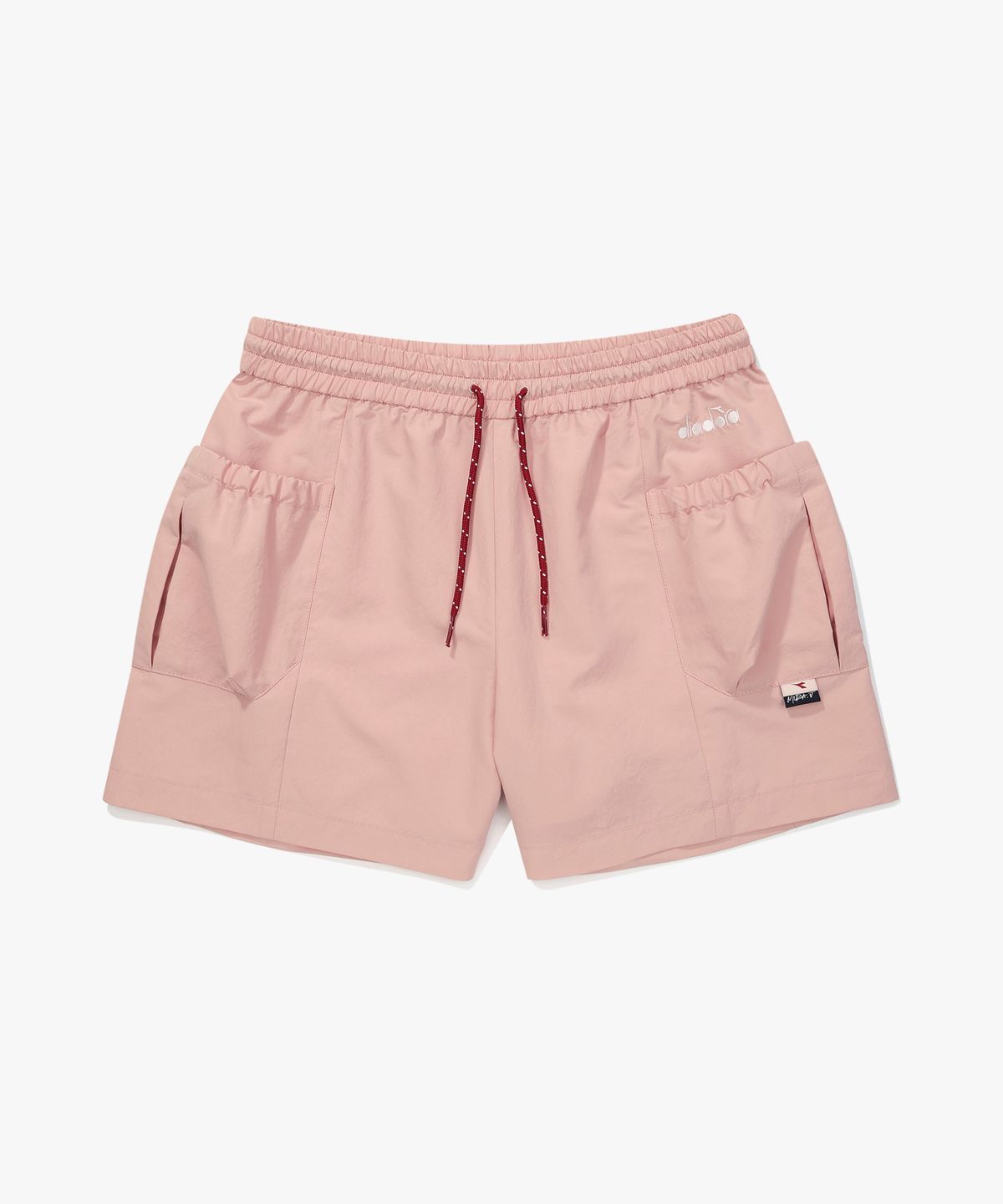 디아도라(diadora) 크로스코트 우븐 쇼츠 우먼 CORAL