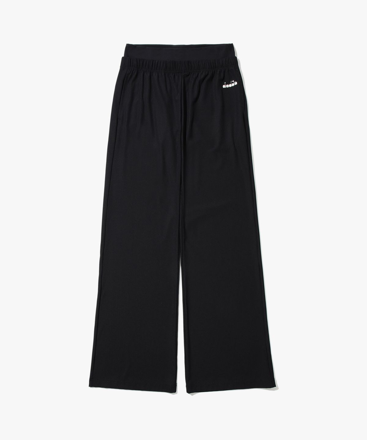 디아도라(diadora) 크로스코트 퍼포먼스 골지 팬츠 BLACK