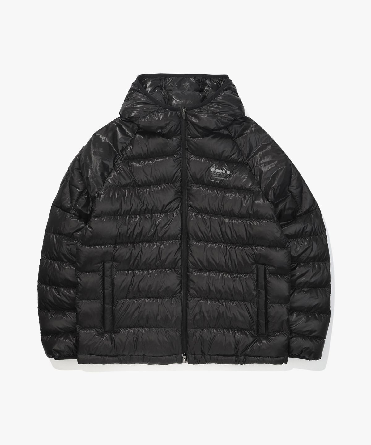 디아도라(diadora) 베라피우마 시어 경량 다운 자켓 BLACK