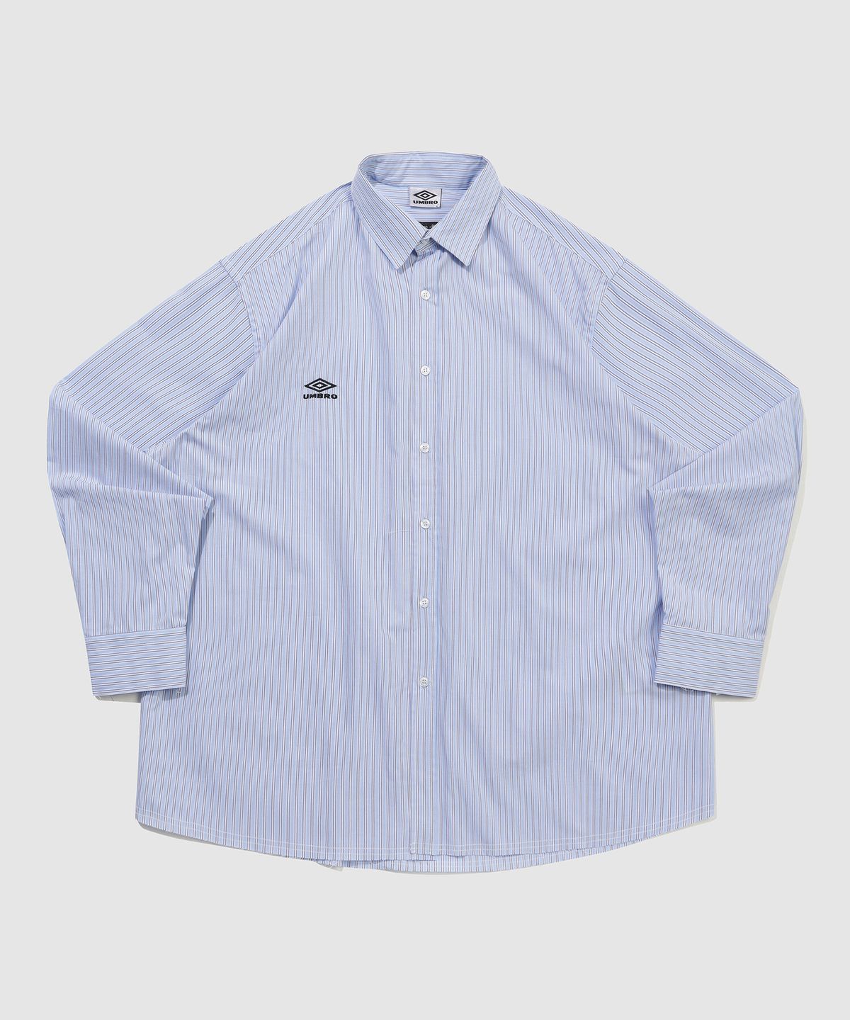 엄브로(UMBRO) [UMBRO X SLAM JAM] 스튜어드 셔츠 블루 UQ411CJKO4