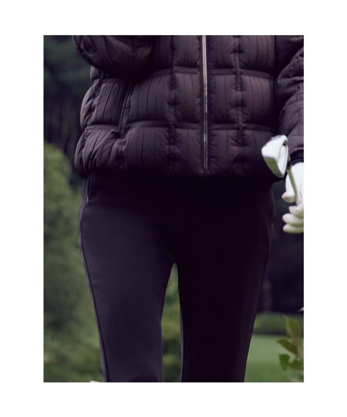 빈폴골프(BEANPOLE GOLF) 여성 쉘러 부츠컷 팬츠 - 블랙